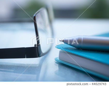 Business image · glasses · notebook 44029743