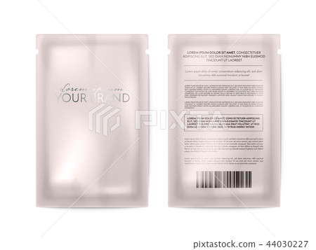 Download Face Mask Packaging Cosmetic Pack Vector Template Stock Illustration 44030227 Pixta