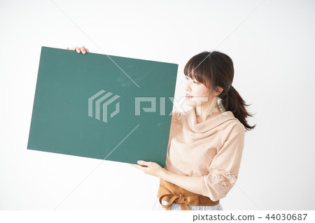 A blackboard A blackboard 44030687
