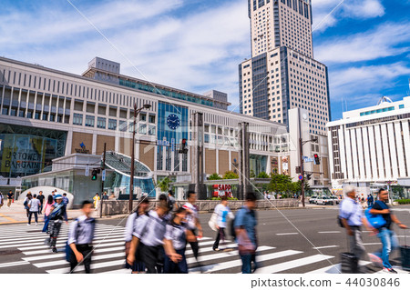 “北海道”札幌站·城市景觀 44030846