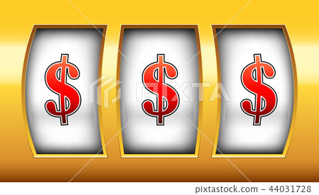 Creative vector illustration of 3d gambling reel, casino slot machine isolated on transparent Creative vector illustration of 3d gambling reel, casino slot machine isolated on transparent 44031728