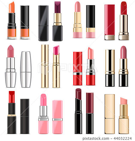 Vector Lipstick Icons 44032224