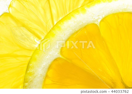 Close up texture picture of fresh lemon slices Close up texture picture of fresh lemon slices 44033762