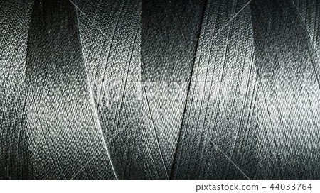 Close up texture picture of silver thread color Close up texture picture of silver thread color 44033764