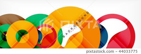 Geomtric modern backgrounds, rings abstract template Geomtric modern backgrounds, rings abstract template 44033775