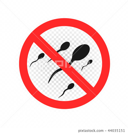 do not ejaculate sign symbol icon do not ejaculate sign symbol icon 44035151