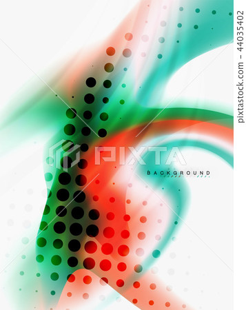 Background abstract color flow, liquid design 44035402