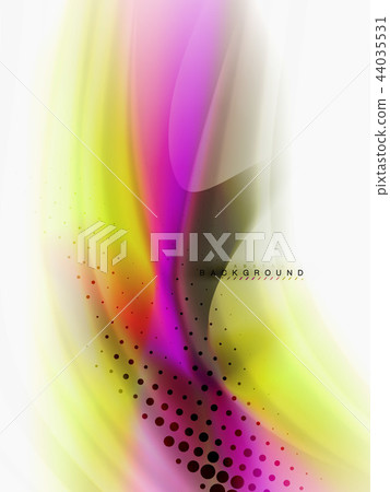 Background abstract color flow, liquid design 44035531