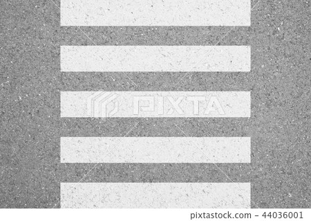 Zebra crosswalk on the road for safety walking Zebra crosswalk on the road for safety walking 44036001