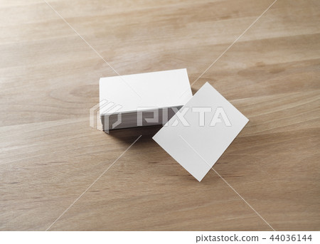 Blank business cards Blank business cards 44036144