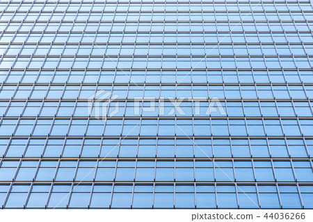 blue glass, building, skyscrapers, perspective 44036266
