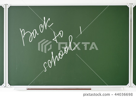 School blackboard Back to school School blackboard Back to school 44036698
