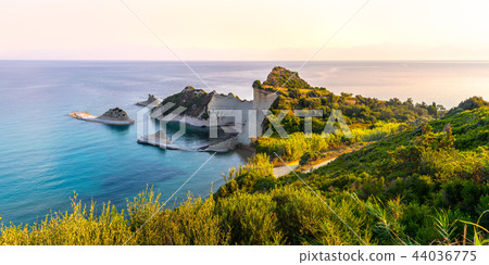 Beautiful view of Cape Drastis in Corfu in Greece 44036775