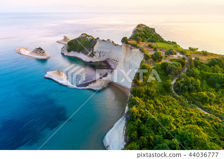 Beautiful view of Cape Drastis in Corfu in Greece 44036777