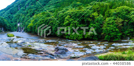 Fukiwari Senjojiki Panorama [Numata City, Gunma Prefecture] 44038586