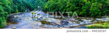 Fukiwari Senjojiki Panorama [Numata City, Gunma Prefecture] 44038587