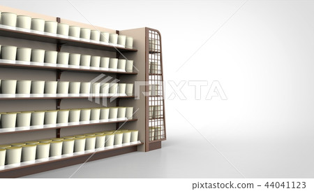 Cup ramen shelf up left Cup ramen shelf up left 44041123