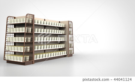 Cup ramen shelf left Cup ramen shelf left 44041124