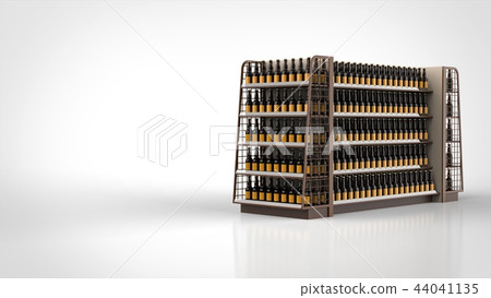 Beer shelf right Beer shelf right 44041135