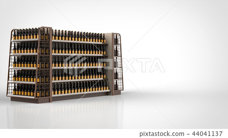 Beer shelf left Beer shelf left 44041137