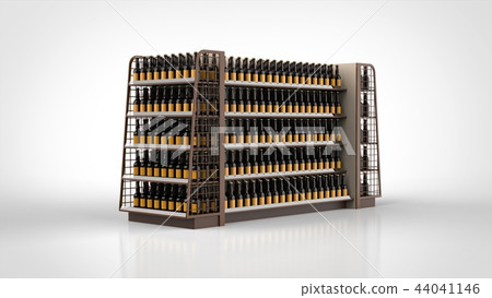Beer shelf Beer shelf 44041146