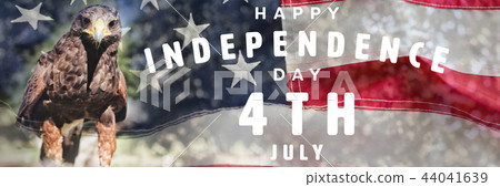 Composite image of happy independence day Composite image of happy independence day 44041639