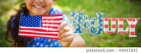 Composite image of independence day graphic 44041935