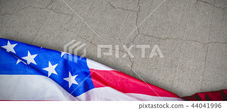 Composite image of us flag Composite image of us flag 44041996
