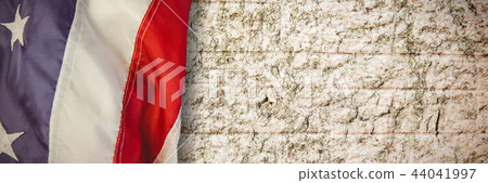 Composite image of us flag Composite image of us flag 44041997