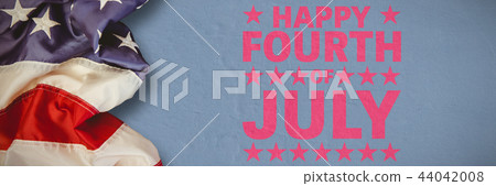 Composite image of creased us flag Composite image of creased us flag 44042008