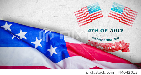 Composite image of us flag 44042012