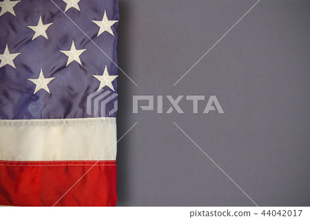 Composite image of creased us flag 44042017