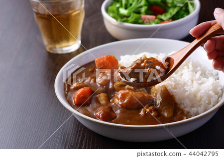 Curry and rice Curry and rice 44042795