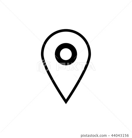 Located icon logo, app, UI. Located icon logo, app, UI. 44043156