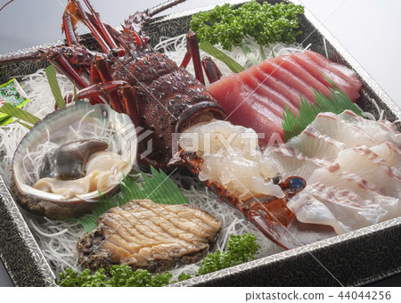Abalone lobster sashimi Abalone lobster sashimi 44044256