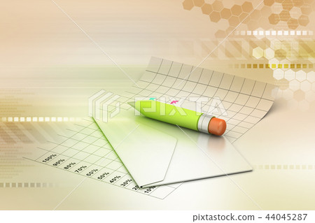 detailed envelope and pencil detailed envelope and pencil 44045287
