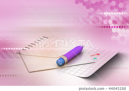 detailed envelope and pencil detailed envelope and pencil 44045288