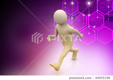 Business man walking 44045296