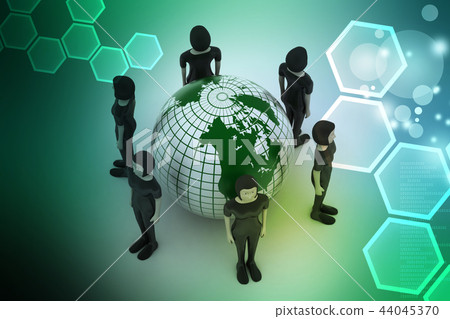 people around globe representing socialnetworking people around globe representing socialnetworking 44045370
