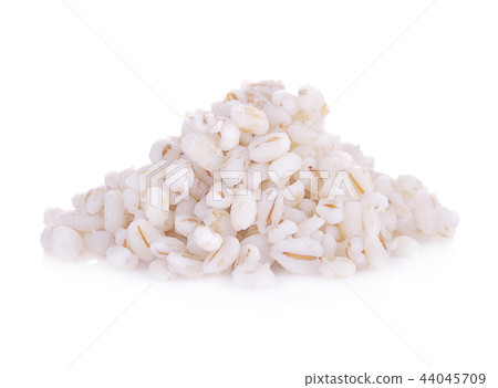 White sorghum isolated on white background. White sorghum isolated on white background. 44045709