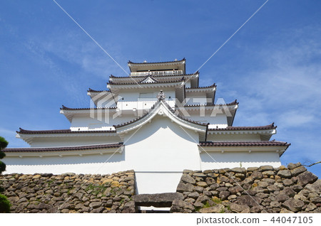 Aizuwakamatsu Castle (Tsuruga Castle) castle tower (Otemachi, Aizuwakamatsu City, Fukushima Prefecture) Aizuwakamatsu Castle (Tsuruga Castle) castle tower (Otemachi, Aizuwakamatsu City, Fukushima Prefecture) 44047105