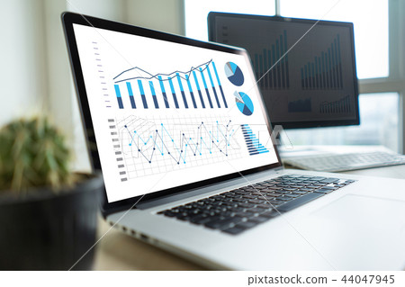 business man work chart schedule or planning business man work chart schedule or planning 44047945