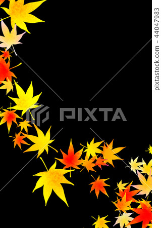 Textile Autumn leaves 44047983