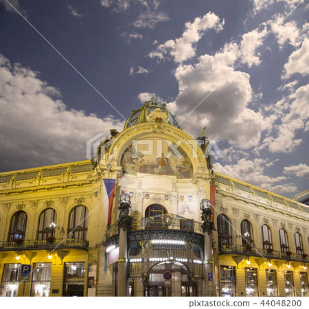Municipal House (1912) in Prague, Czech Republic Municipal House (1912) in Prague, Czech Republic 44048200