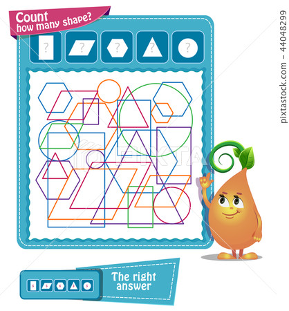 Game How many shapes Game How many shapes 44048299