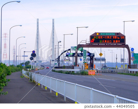 Tokyo Outer Ring Route: Near Toda West Interchange Tokyo Outer Ring Route: Near Toda West Interchange 44049505