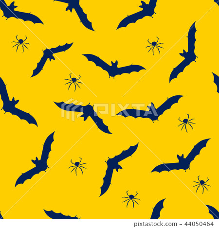 Halloween backround pattern. Bat seamless pattern. Vector illustration. Halloween backround pattern. Bat seamless pattern. Vector illustration. 44050464