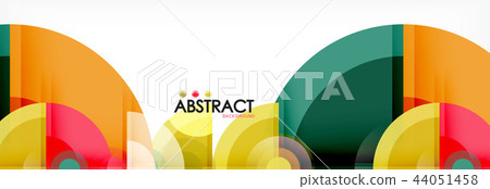 Abstract background bright circles geometric... - Stock Illustration ...