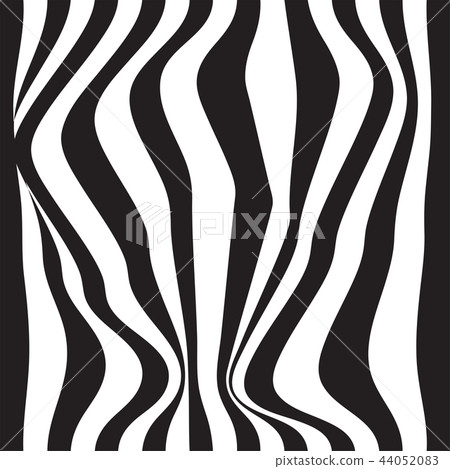 Striped seamless abstract background. black and white zebra print. Vector illustration. eps10 Striped seamless abstract background. black and white zebra print. Vector illustration. eps10 44052083