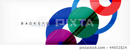 Modern geometrical abstract background Modern geometrical abstract background 44052824